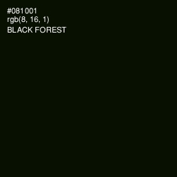 #081001 - Black Forest Color Image